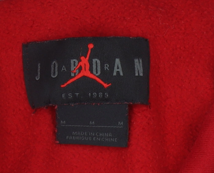 Jordan Men's Red Hoodie Medium Pullover Sportswear