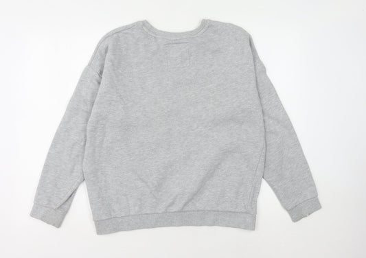 Superdry Women's Grey Pullover Sweatshirt Size 12