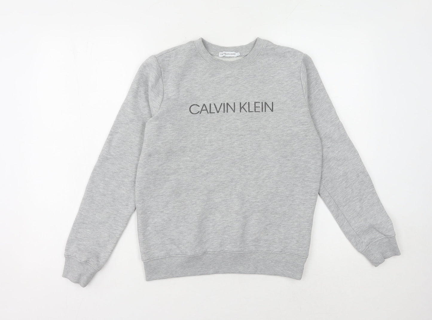 Calvin Klein Grey Women's Pullover Sweatshirt Size 14