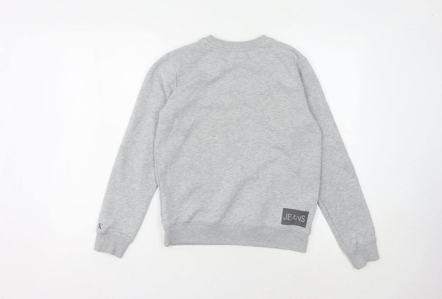 Calvin Klein Grey Women's Pullover Sweatshirt Size 14