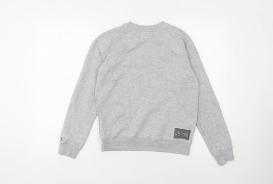 Calvin Klein Grey Women's Pullover Sweatshirt Size 14