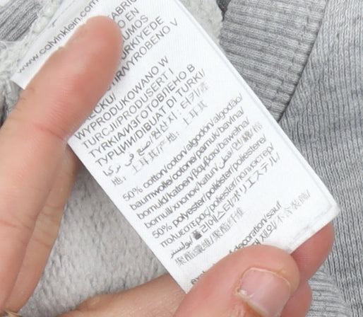 Calvin Klein Grey Women's Pullover Sweatshirt Size 14