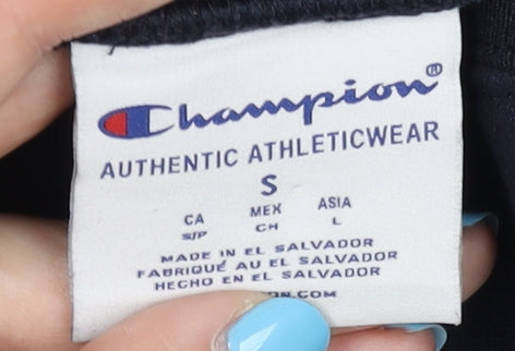 Champion Men's Black S Pullover University Sweatshirt