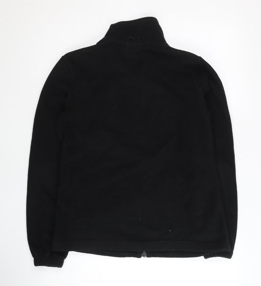 Mountain Warehouse Women's Black Fleece Jacket Size 10