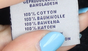 Crew Clothing Co. Men's Black Knit Jacket - Medium