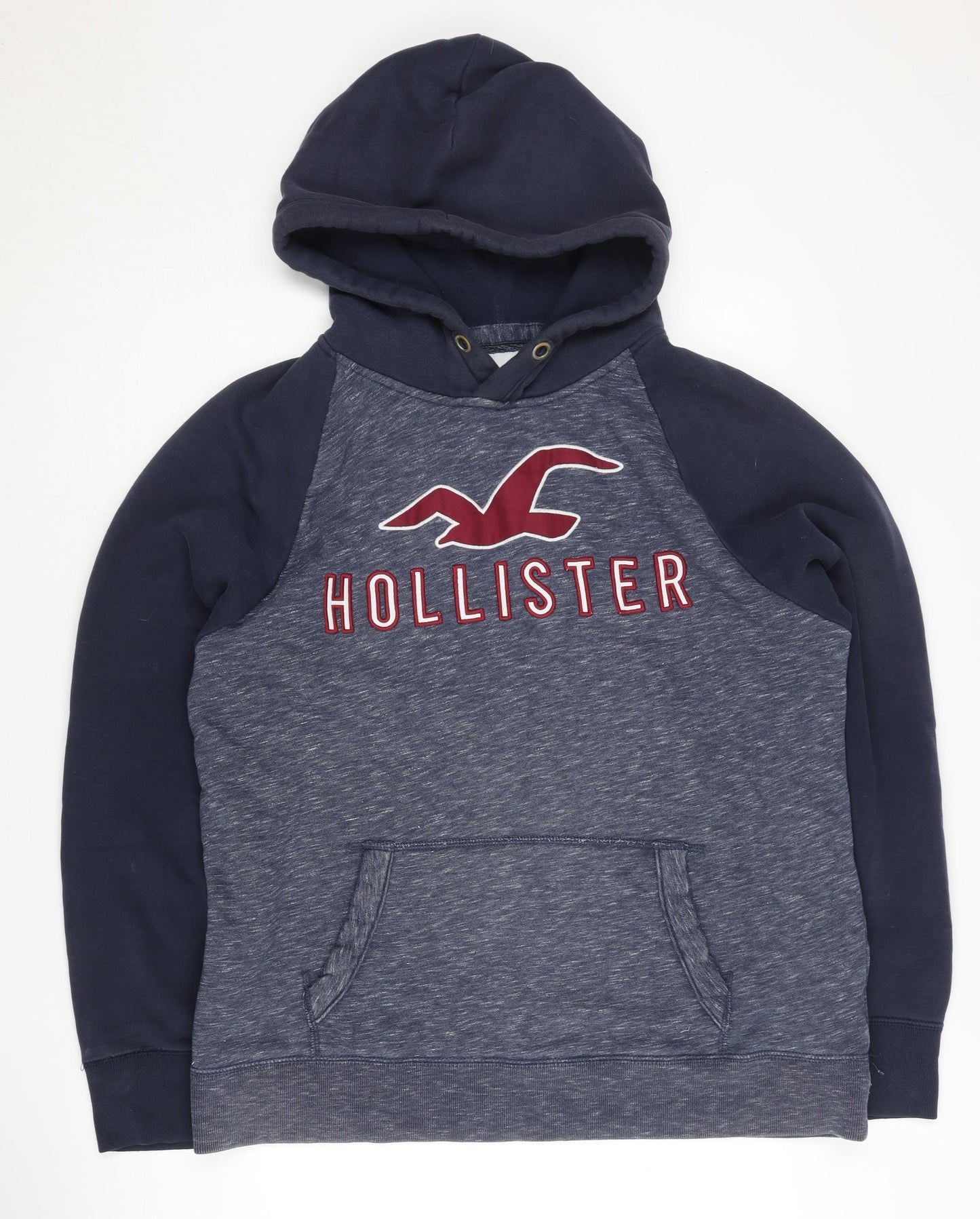 Hollister Men's Blue XL Pullover Hoodie