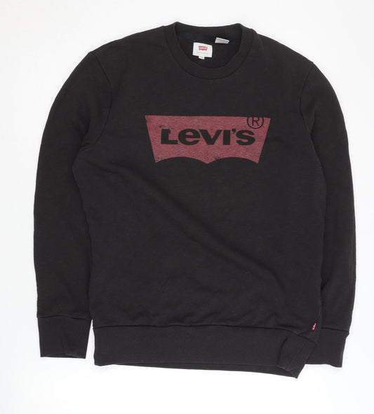 Levi's Men's Black Pullover Sweatshirt S