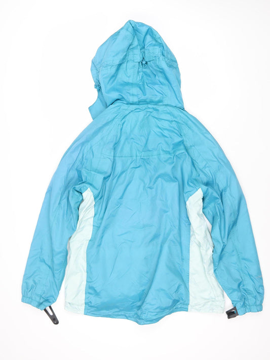 Peter Storm Women's Blue Windbreaker Jacket Size 16