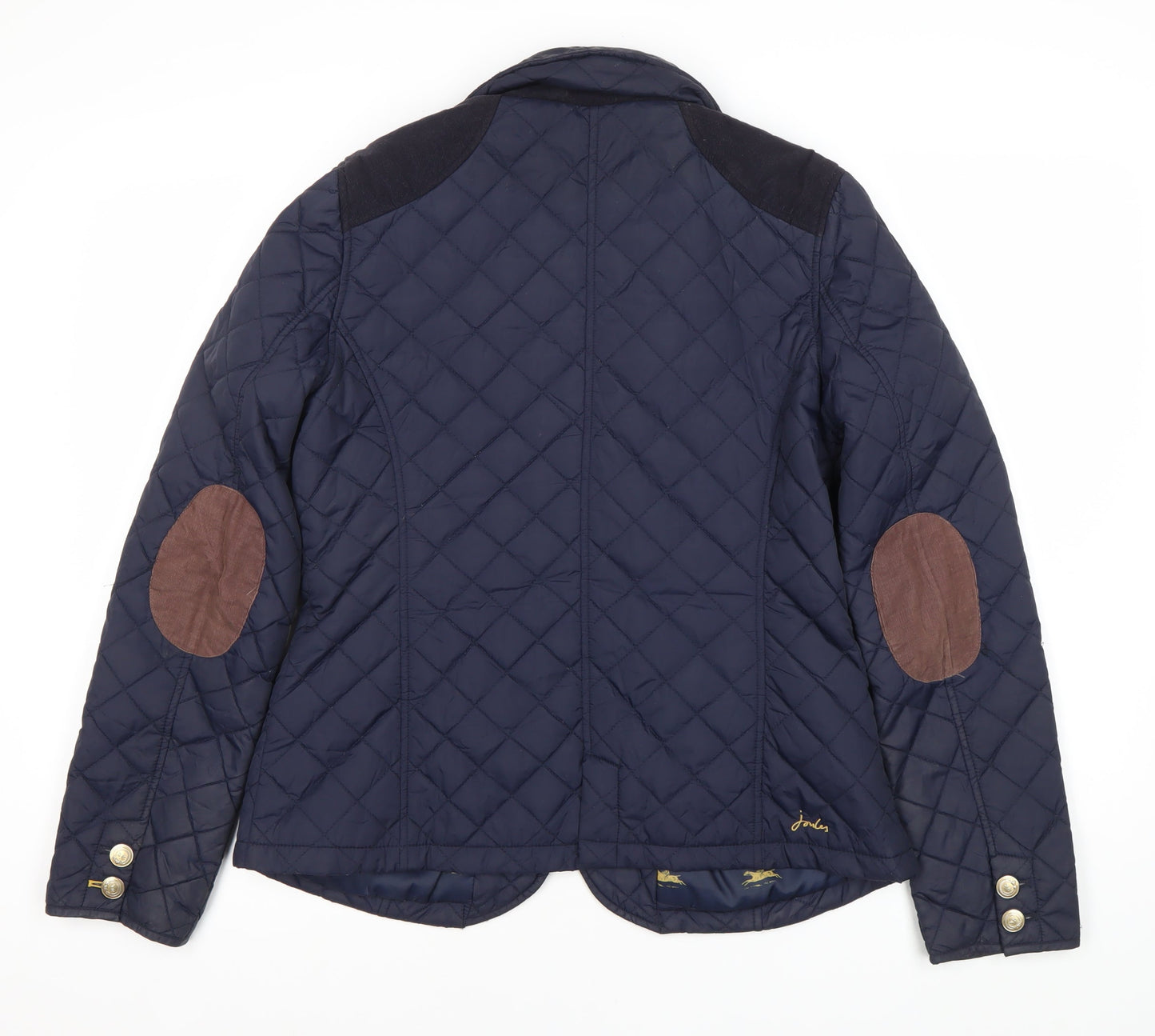 Joules Women's Navy Quilted Jacket M Casual
