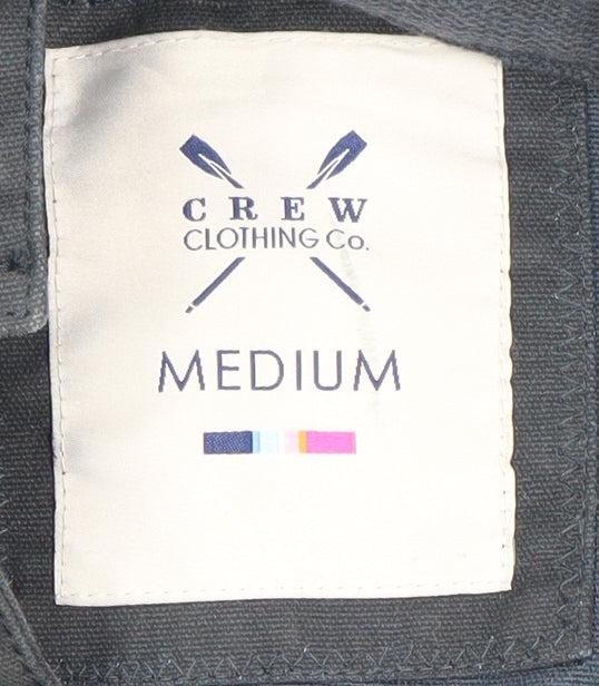 Crew Clothing Co. Blue Unisex Duffle Jacket M