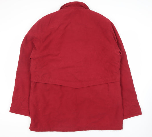 Roman Originals Women's Red Button Coat Size 12