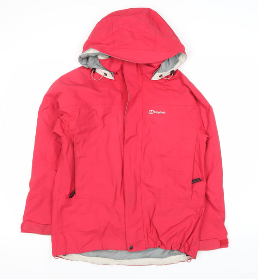 Berghaus Women's Red Rain Coat Size 8
