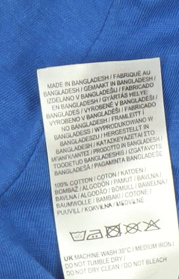 Slazenger Men's Blue XL V-Neck T-Shirt