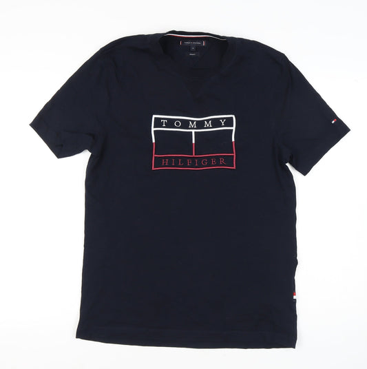 Tommy Hilfiger Men's Black M Crew Neck T-Shirt