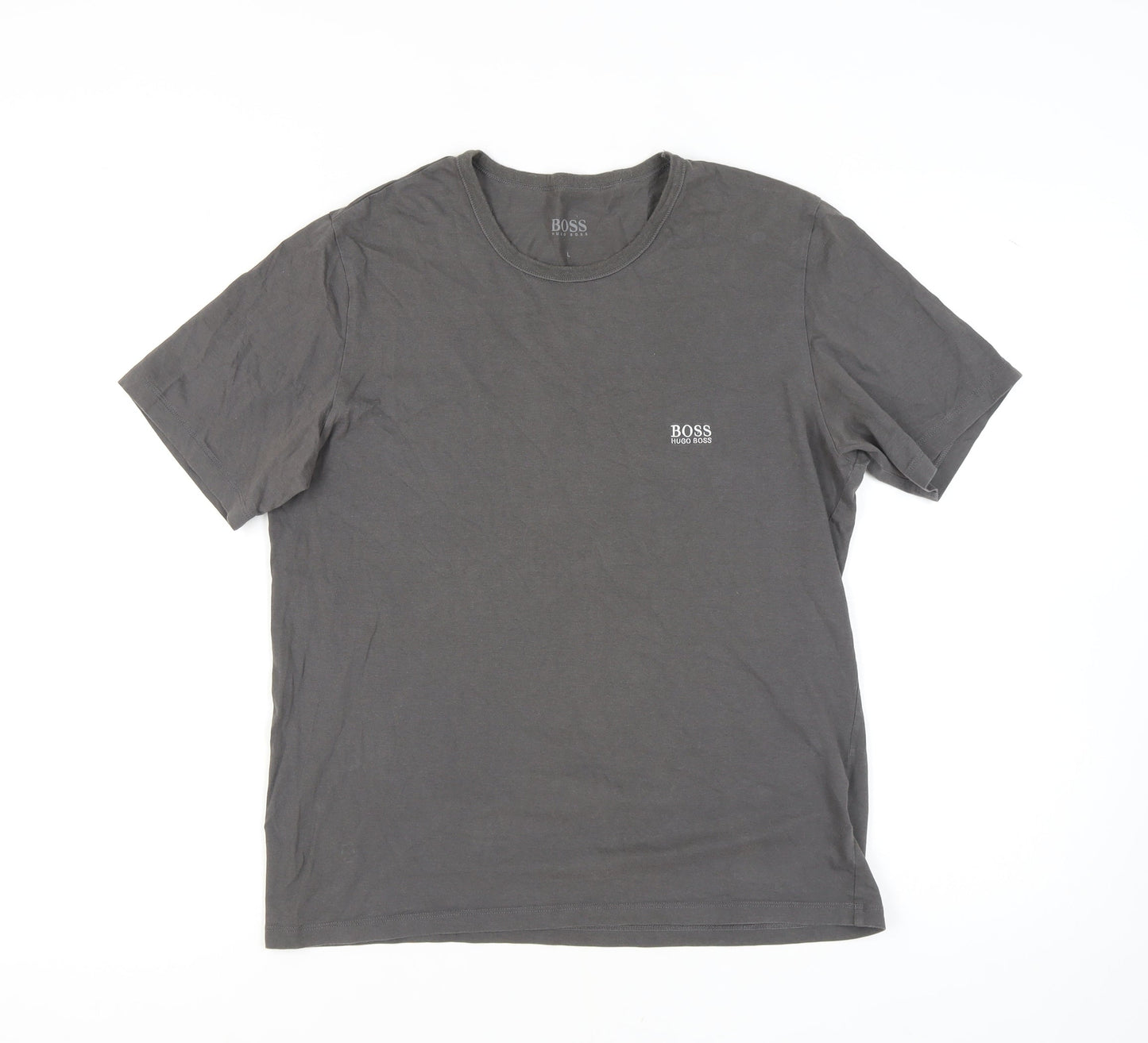 Hugo Boss Men's Grey Crew Neck T-Shirt L