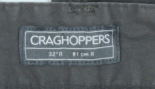 Craghoppers Grey Cargo Trousers Size 32 Unisex