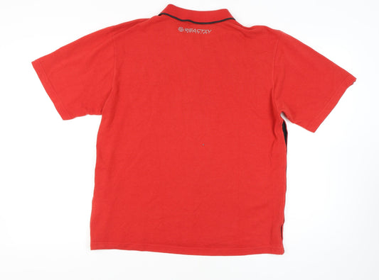 Le Coq Sportif Men’s Red XL Polo Shirt Sportswear