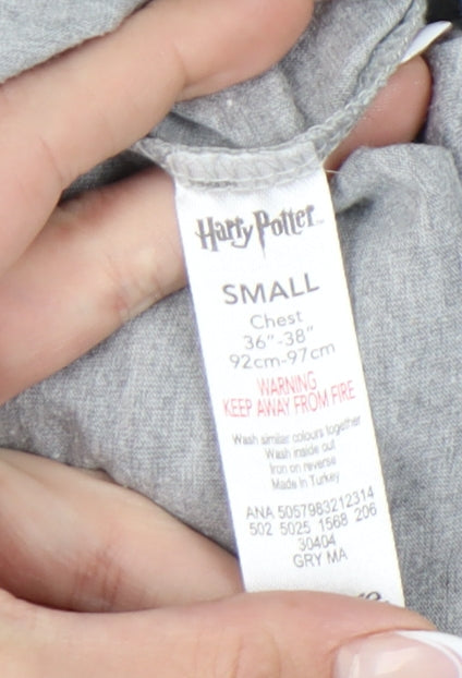 Harry Potter Men's Gryffindor T-Shirt Small Grey