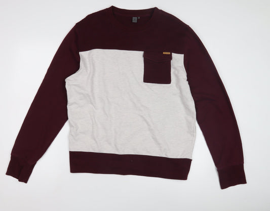 Firetrap Men's Multicoloured XL Pullover Sweatshirt