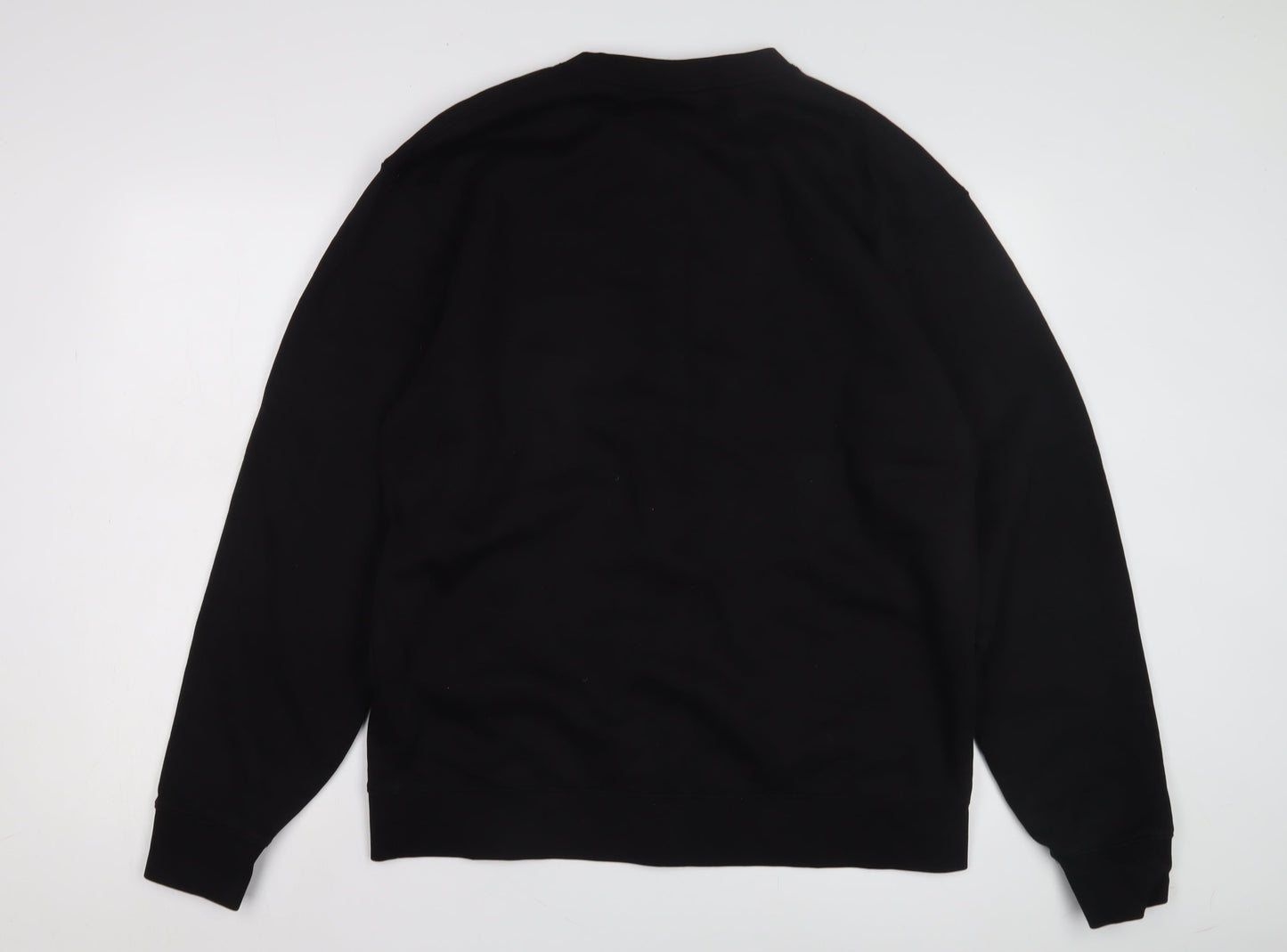 Russell Men's XL Black Christmas Graphic Sweatshirt