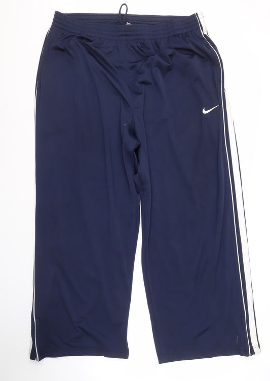 Nike Men's Blue Track Pants 3XLT - Big & Tall Activewear