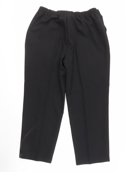 Marks and Spencer Women's Black Trousers Size 18