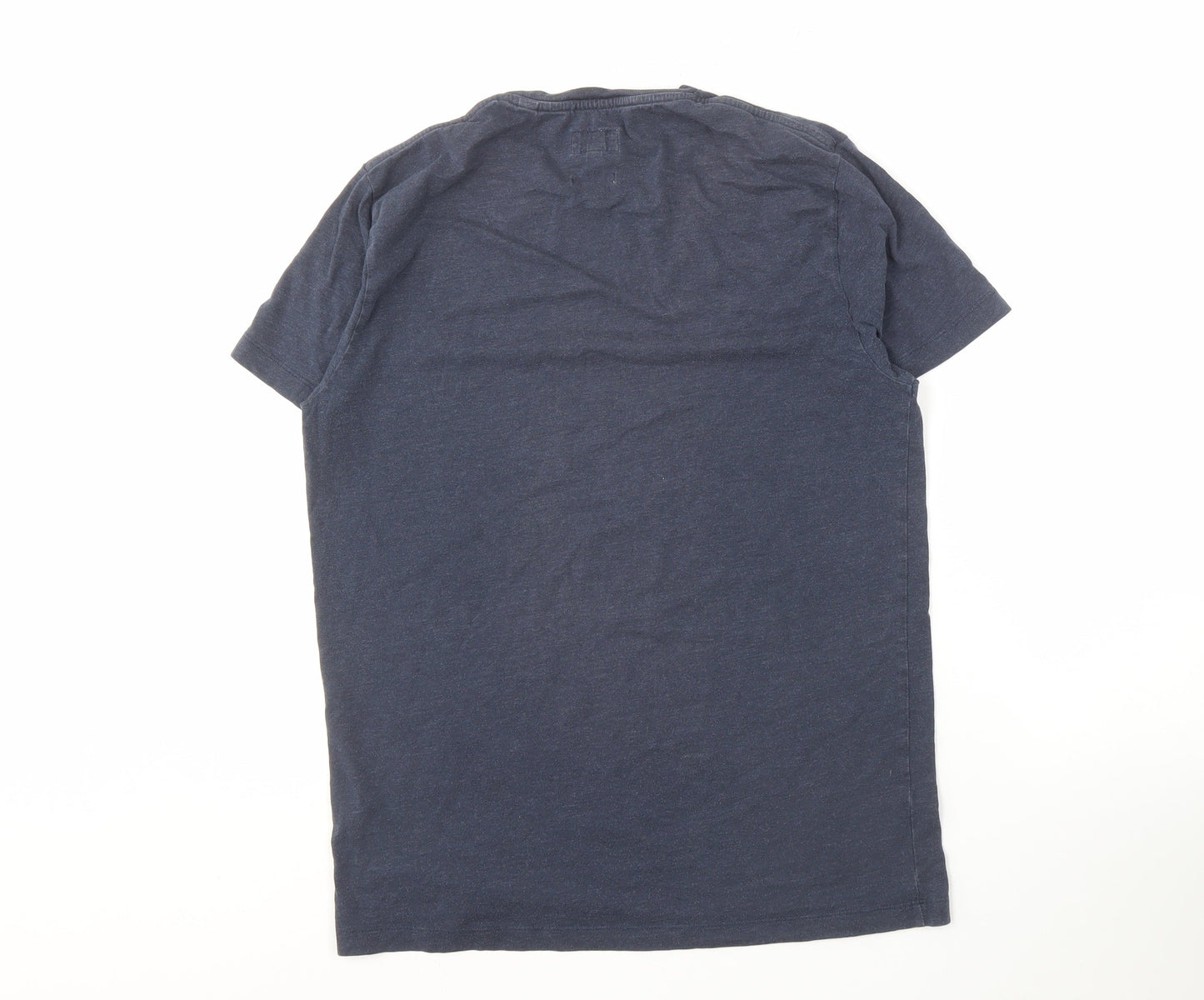 Jack Wills Men's Blue Crew Neck T-Shirt Size S