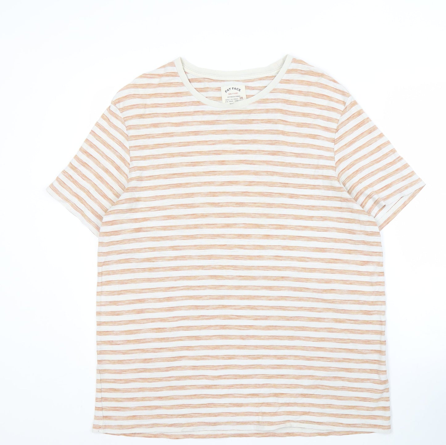 Fat Face Men's Striped T-Shirt XL Multicoloured