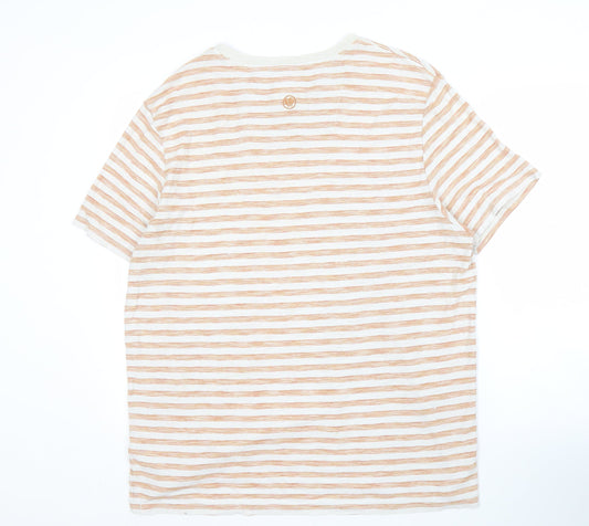 Fat Face Men's Striped T-Shirt XL Multicoloured