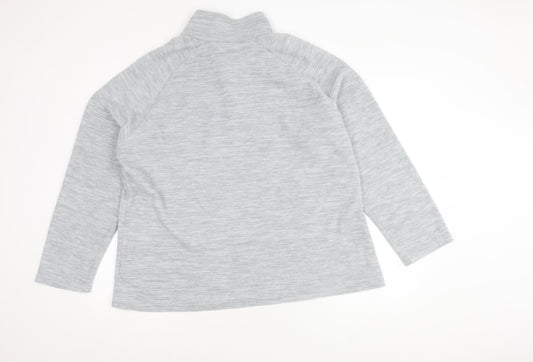 Mountain Warehouse Grey 1/2 Zip Unisex Sweatshirt