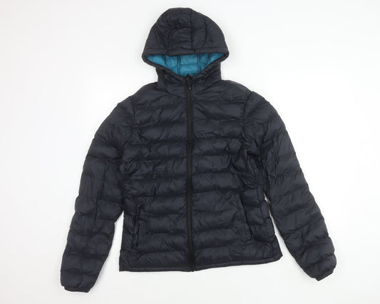 Mountain Warehouse Unisex Blue Puffer Jacket Size 12