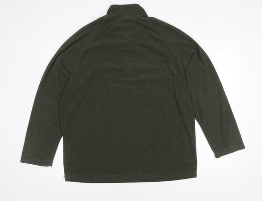 Trespass Men's Green 2XL Fleece Jacket Casual