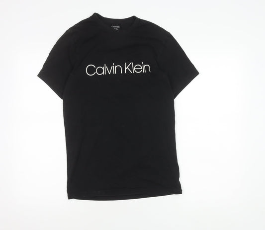 Calvin Klein Men's Black S Logo T-Shirt