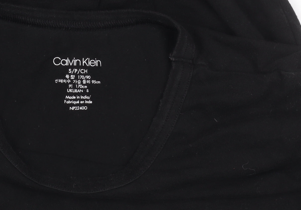 Calvin Klein Men's Black S Logo T-Shirt