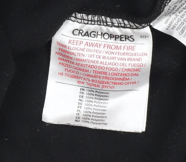 Craghoppers Men's Black Pullover Fleece Sweatshirt S