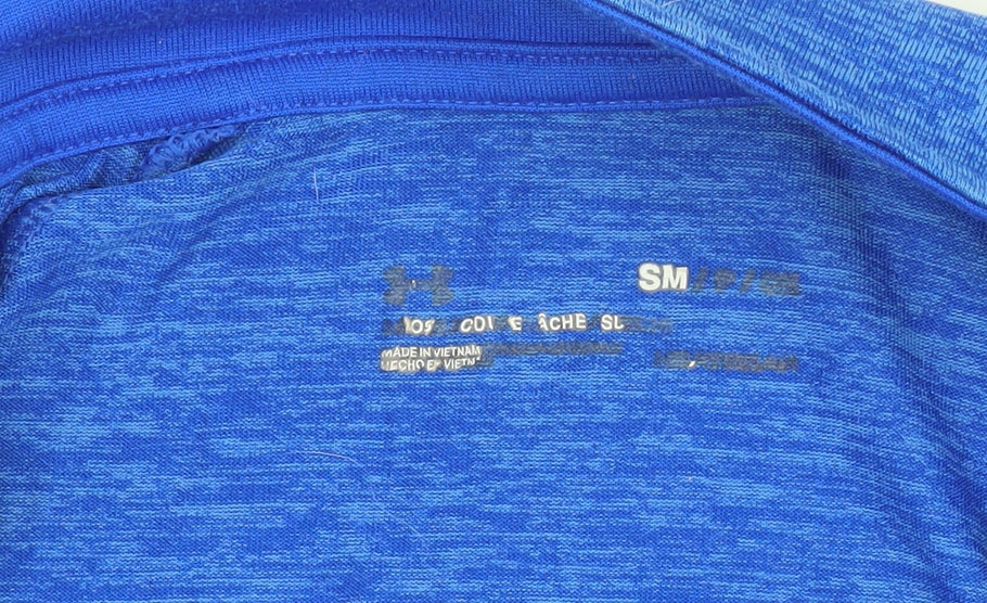 Under Armour Men's Blue 1/4 Zip Sports Sweatshirt S