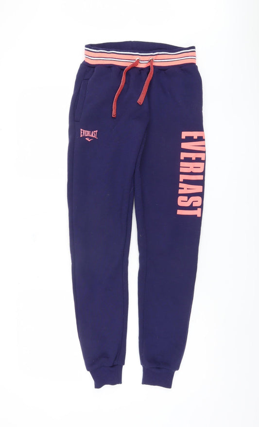Everlast Unisex Blue Jogger Trousers Size S