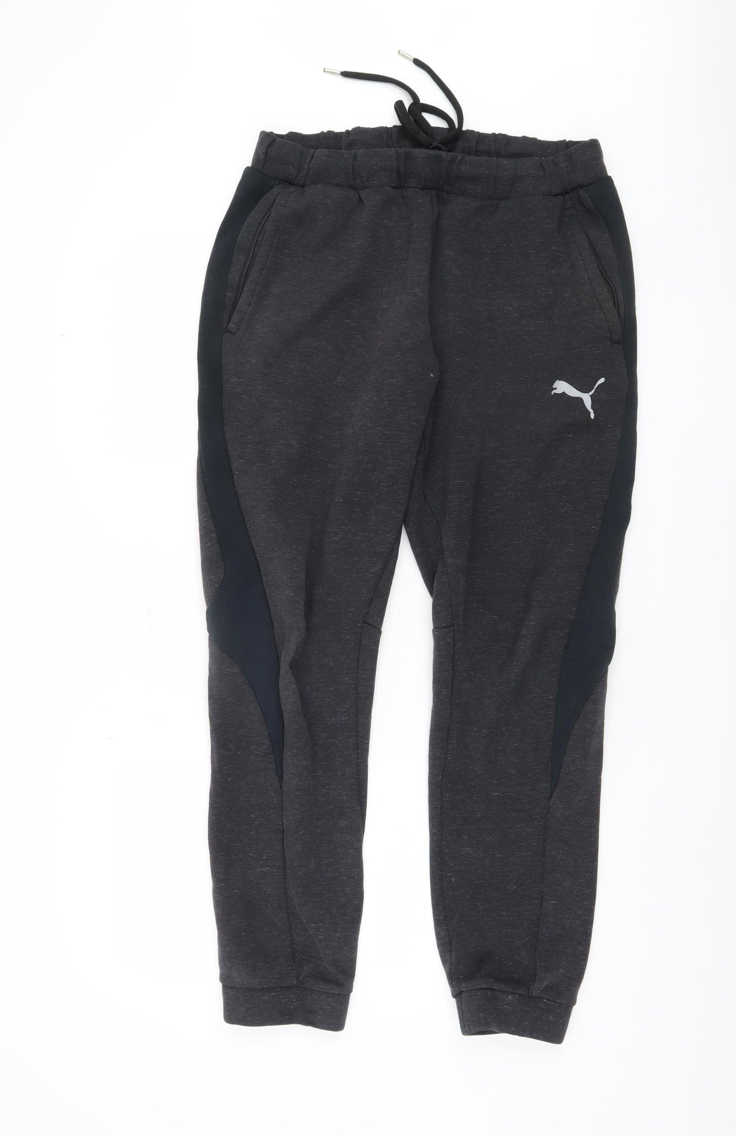 Puma Unisex Black Jogger Trousers L - Casual Wear