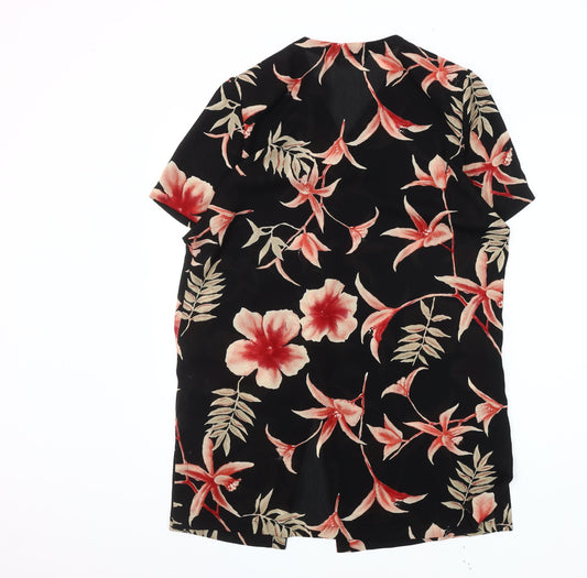 Womens UK Size 12 Jacques Vert Black Polyester Blouse