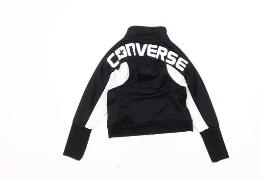 Converse Boys Black Track Jacket 8-10 Years