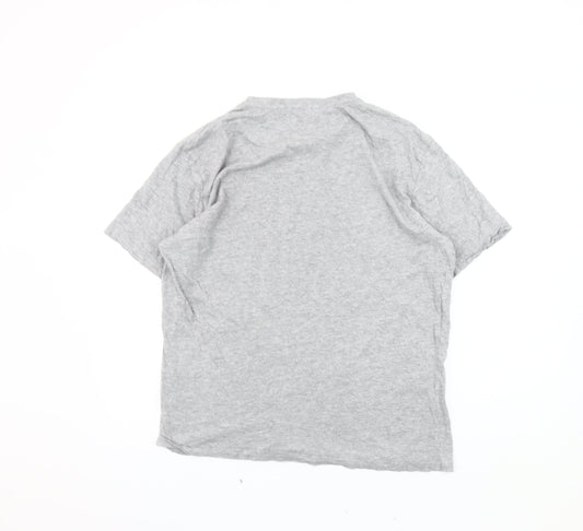 Farah Men's Grey XL Short Sleeve Crew Neck T-Shirt