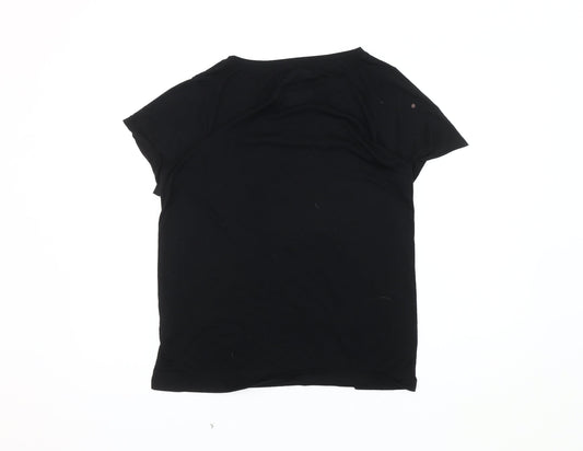 American Freshman Women's Black M University T-Shirt