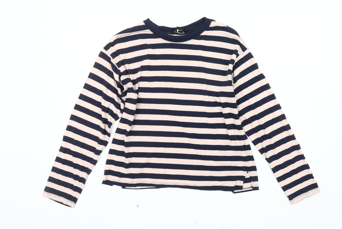 Monki Women's Striped Long Sleeve T-Shirt, Size S