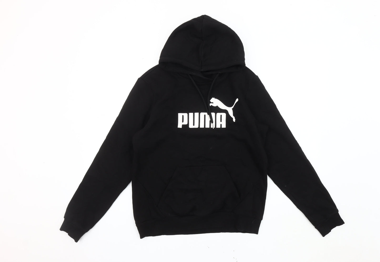 Puma Men's Black M Hoodie - Pullover with Logo