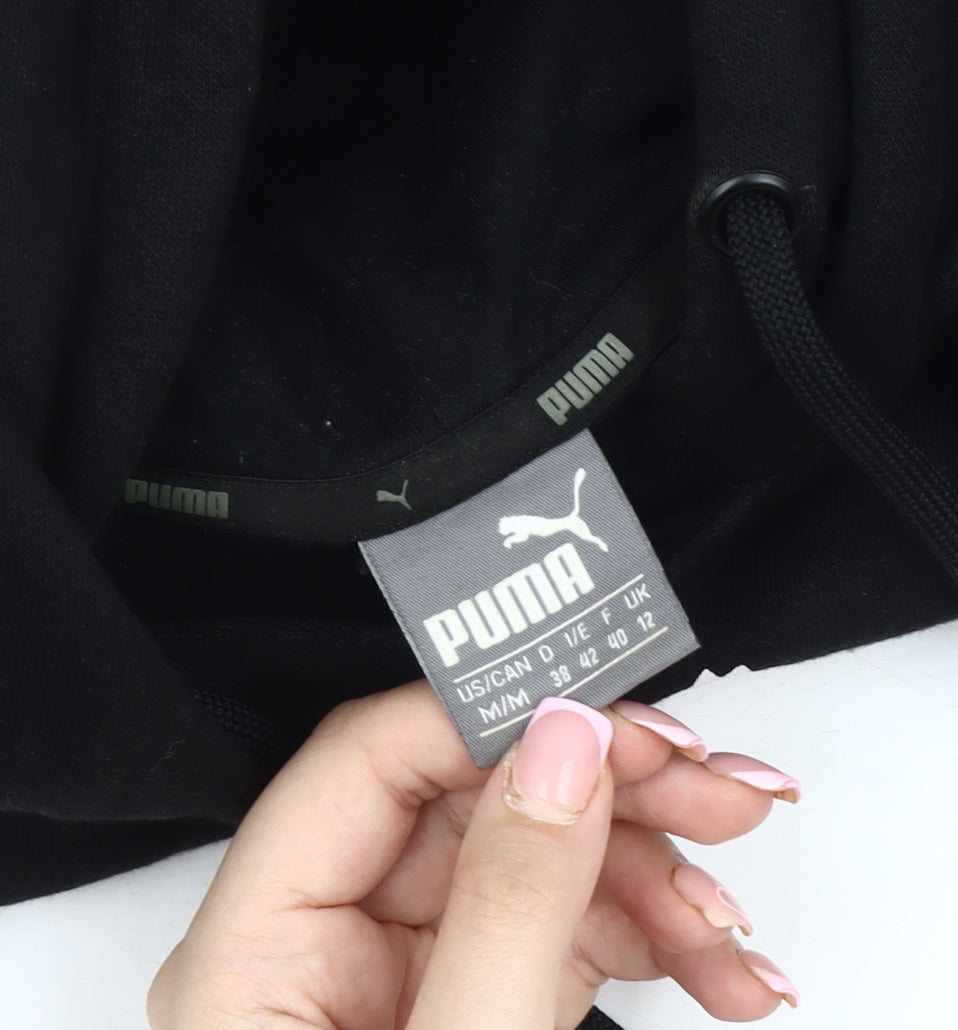 Puma Men's Black M Hoodie - Pullover with Logo