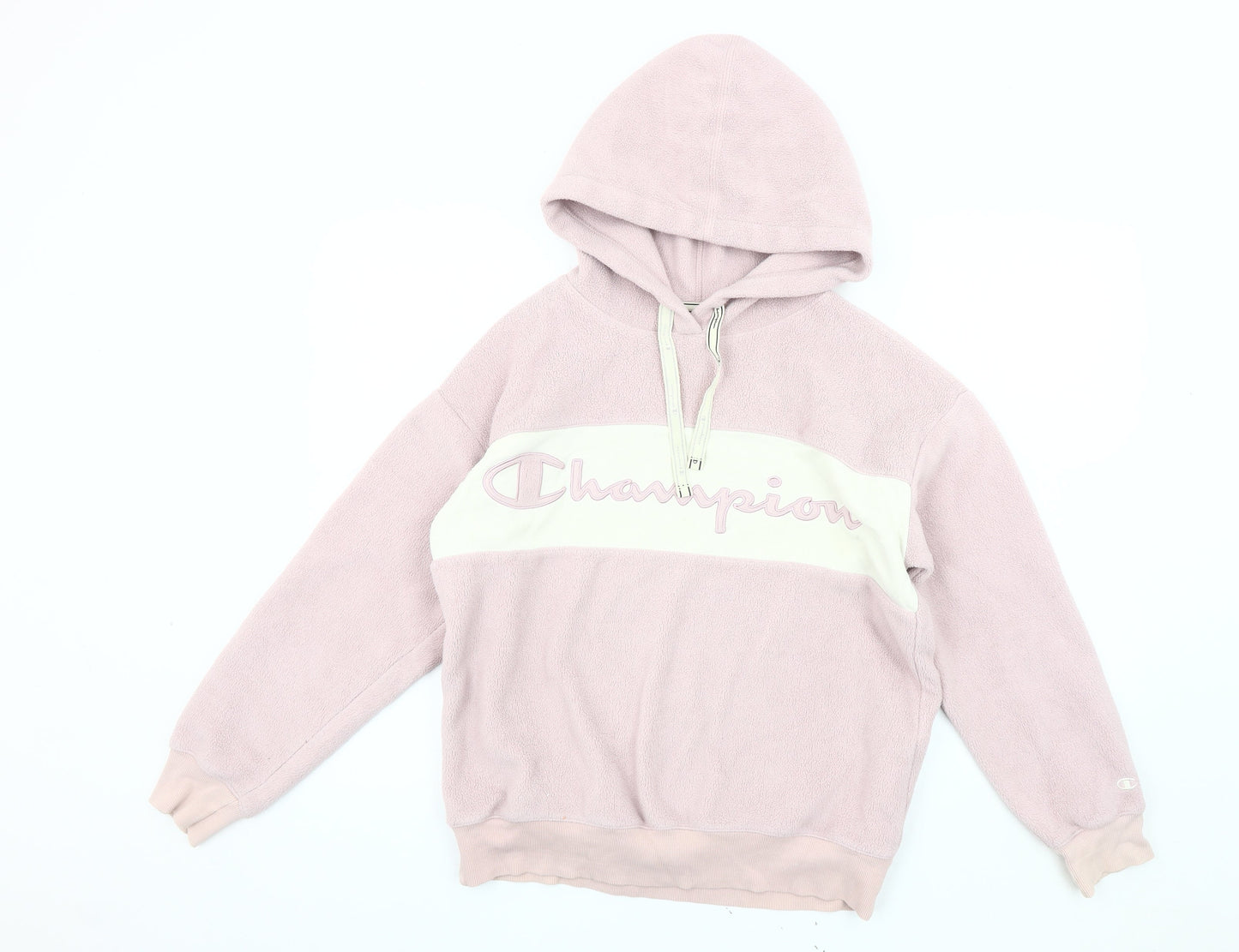 Champion Pink Pullover Hoodie, Unisex Adults Medium