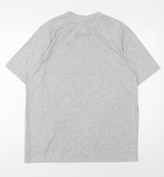 Howick Men's Grey L Crew Neck T-Shirt