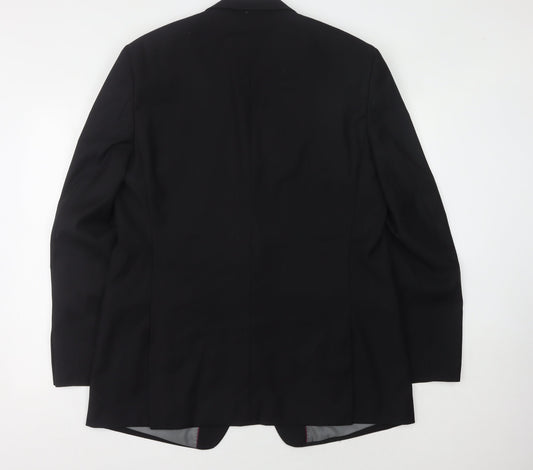 Charlton Gray Men's Black Blazer - Size 40L, Business Wear