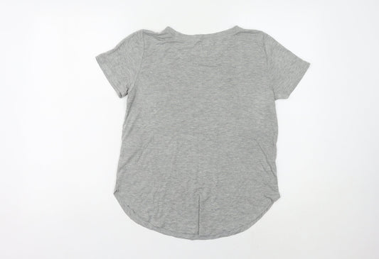 Hollister Women’s Grey XS T-Shirt - Casual Short Sleeve