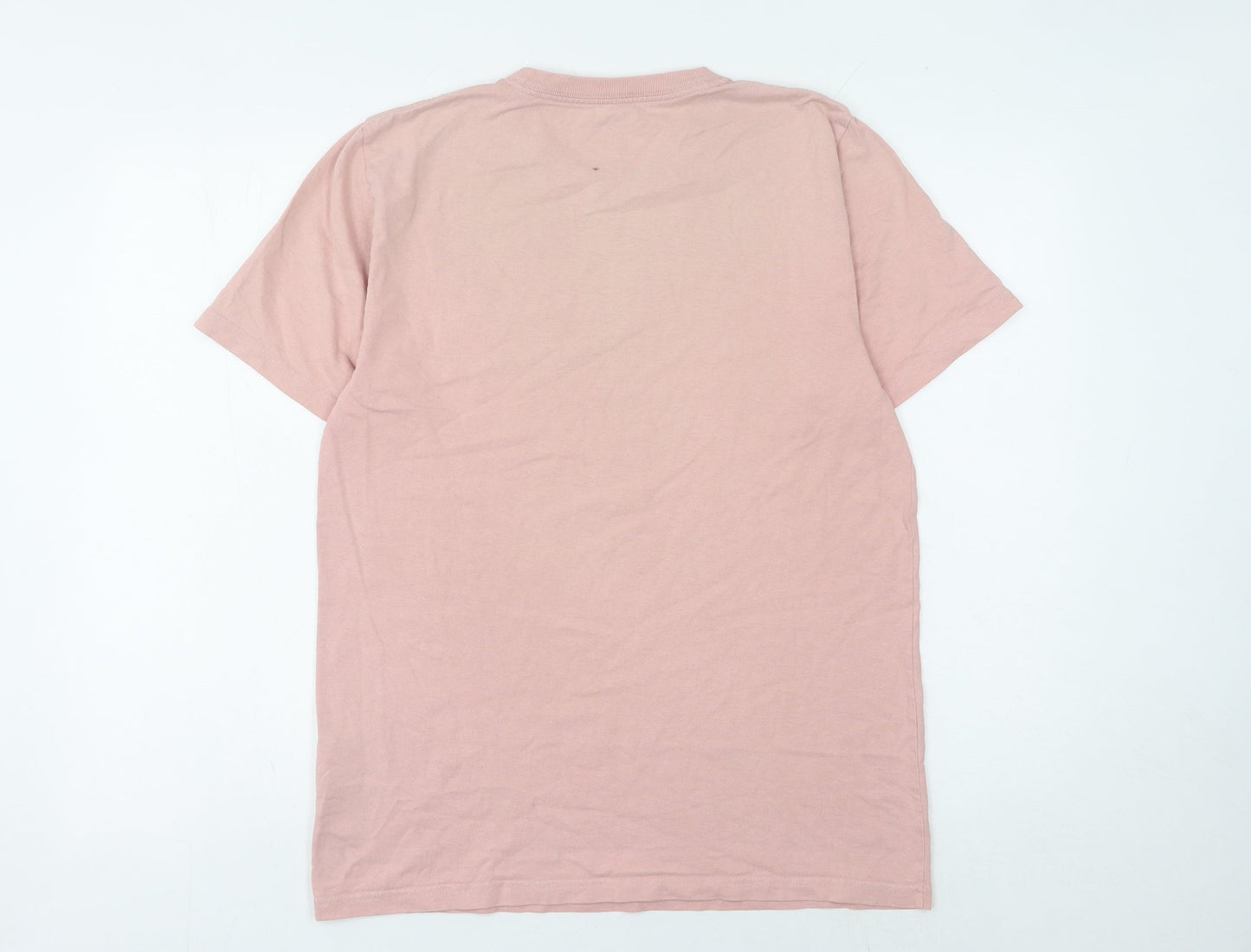 Carhartt Men’s Pink Medium Crew Neck Logo T-Shirt